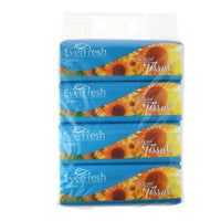 Everfresh Soft Pack 2-Ply Facial Tissue 4 x 150 Sheets
