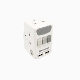 SoundTech 3 Outlets Adaptor W/Smart 3.4A USB and Switch