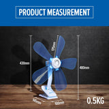 PowerPac Electric Clip Fan WIth Silent Motor (PPC603)